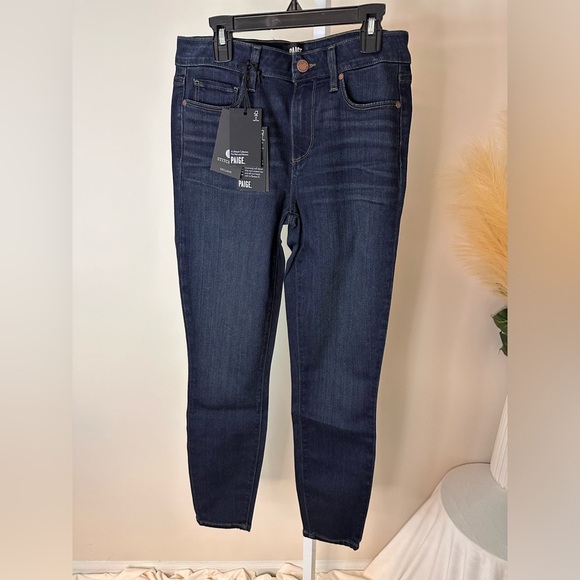 PAIGE Verdugo Ankle Mid Rise Ultra Skinny Sz 28‎ NWT - Picture 1 of 8